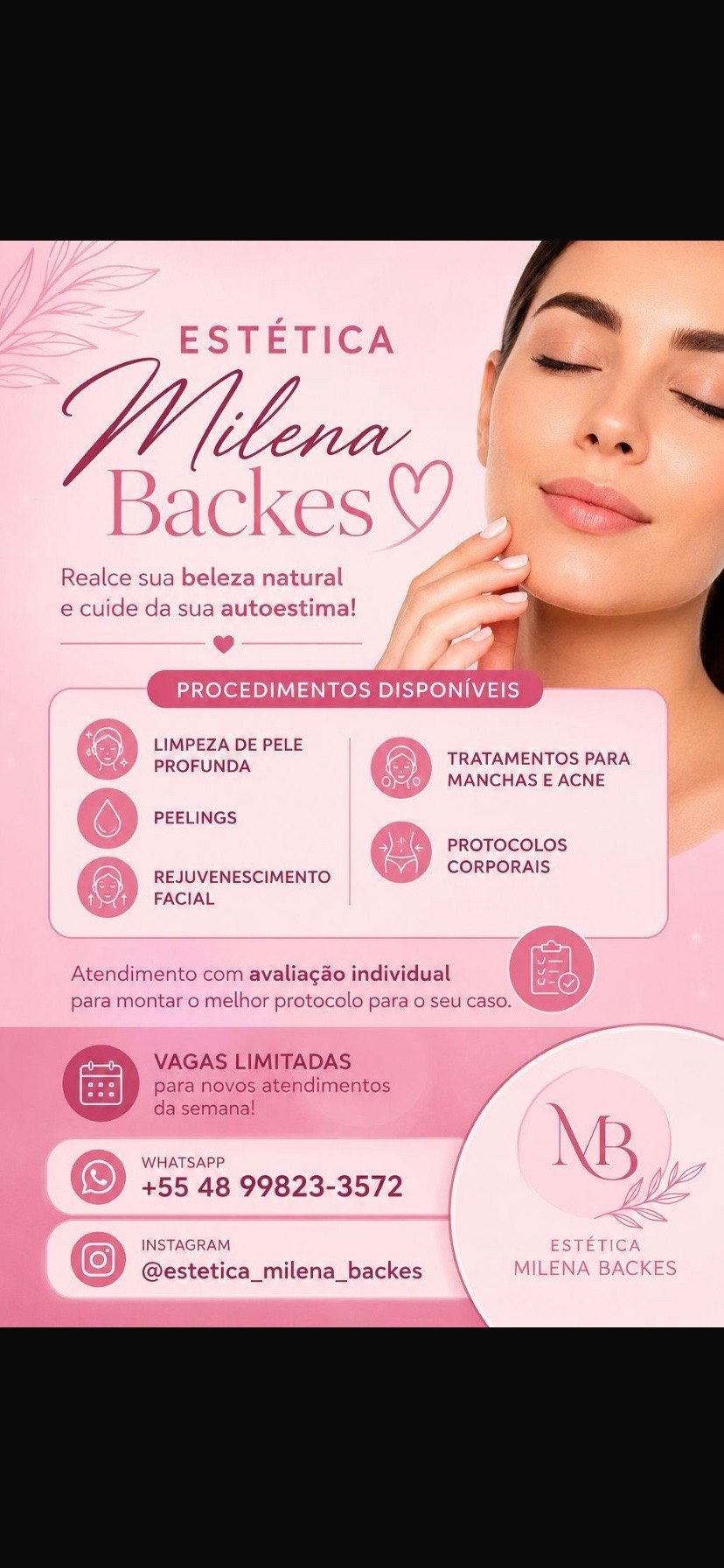 Procedimentos disponíveis